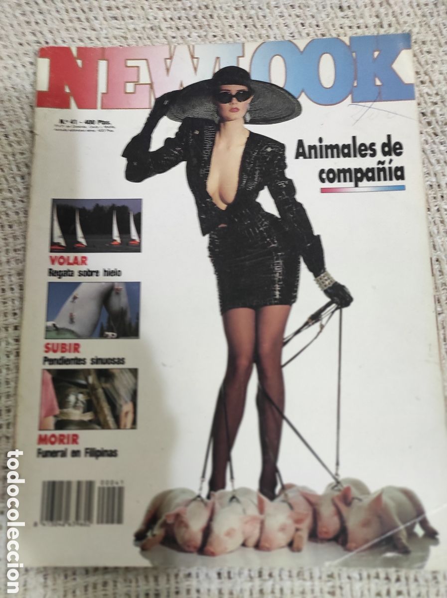 Zeitschriften: NEWLOOK N&ordm; 41 MAYO 1989 , PETRA SCHARBACH ( REVISTA EROTICA DE LOS 90 )