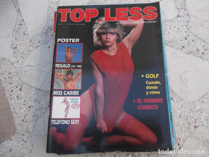 Zeitschriften: top-less n&ordm; 7, revista erotica espa&ntilde;ola, solo para adultos