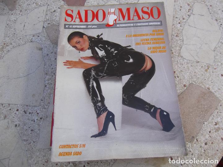 Zeitschriften: sado maso n&ordm; 43, alternativas y fantasias eroticas, revista erotica espa&ntilde;ola , para adultos