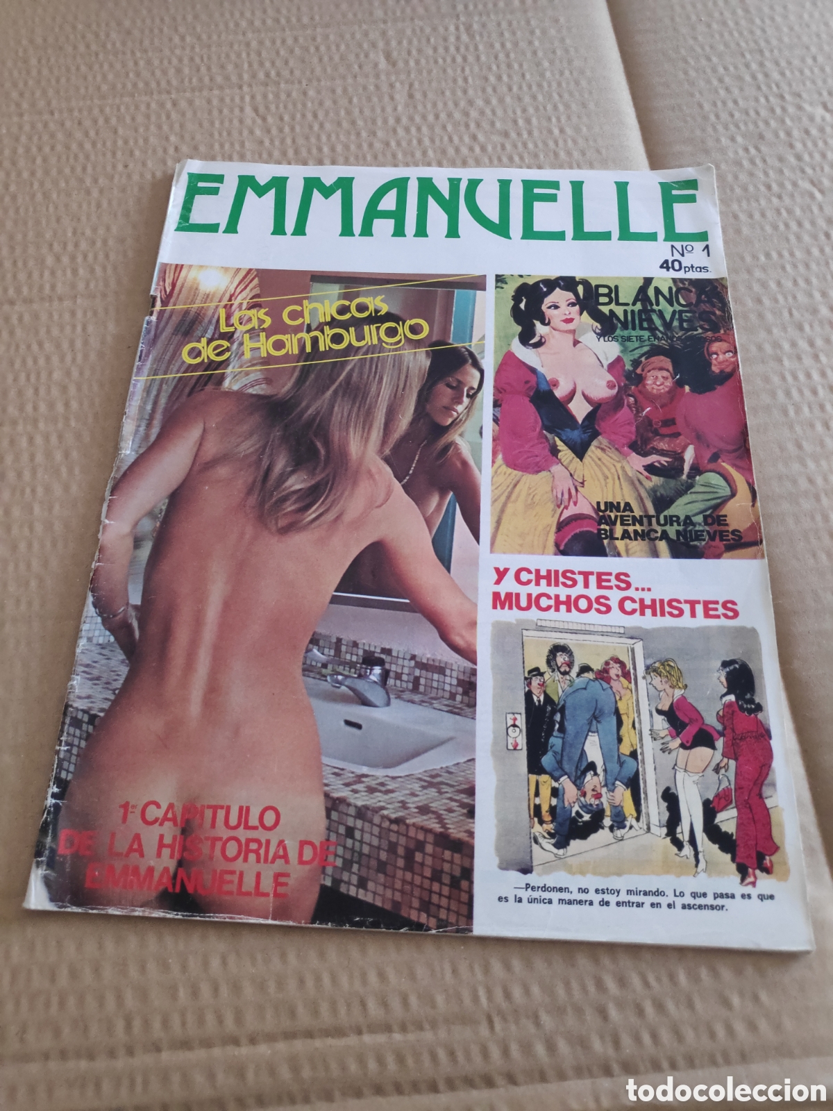 Journals: REVISTA EROTICA EMMANUELLE 1 CHICAS DE HAMBURGO BLANCANIEVES TRANSICION ADULTOS