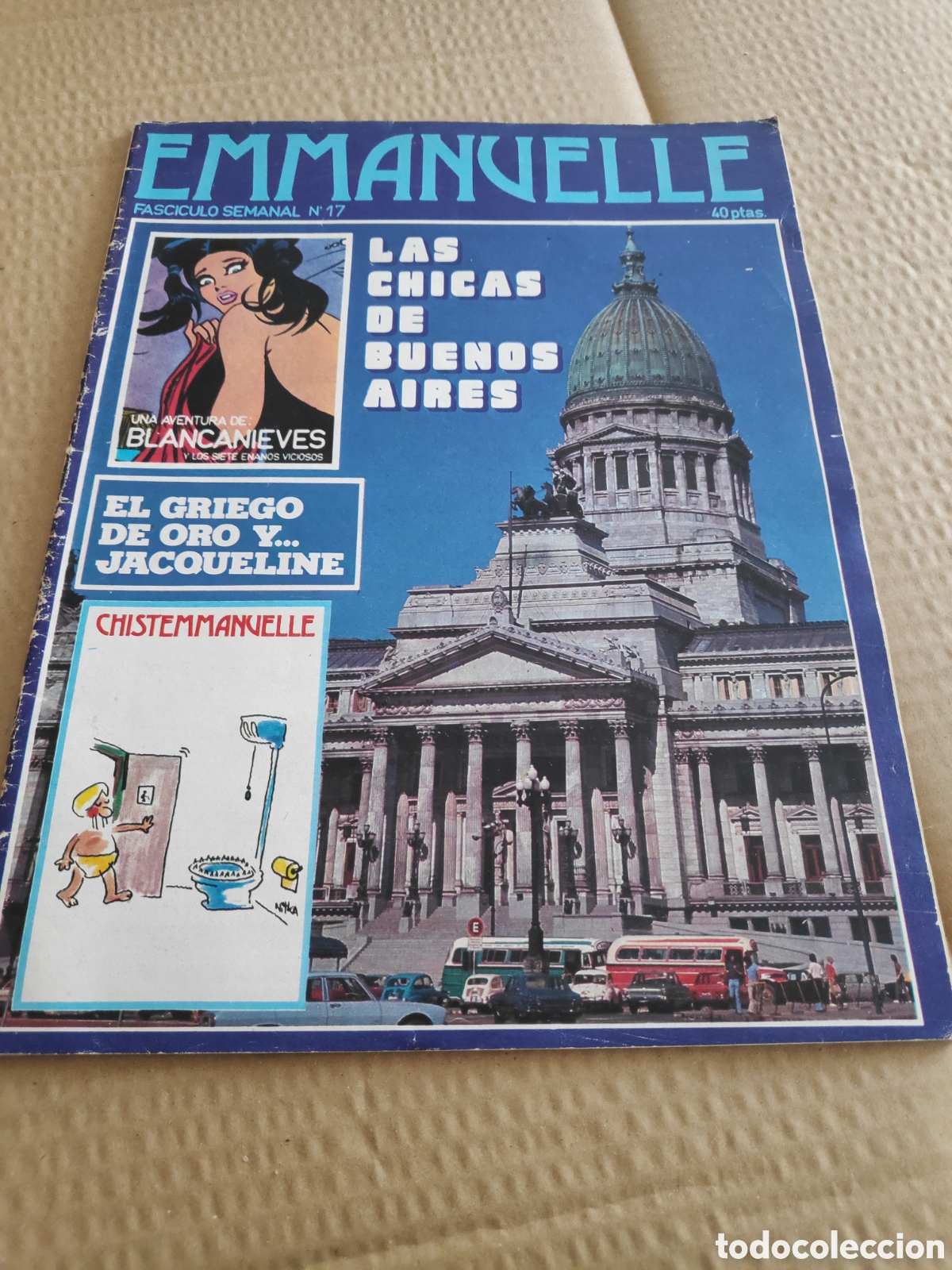 Magazines: REVISTA EROTICA EMMANUELLE 17 CHICAS DE BUENOS AIRES TRANSICION BLANCANIEVES