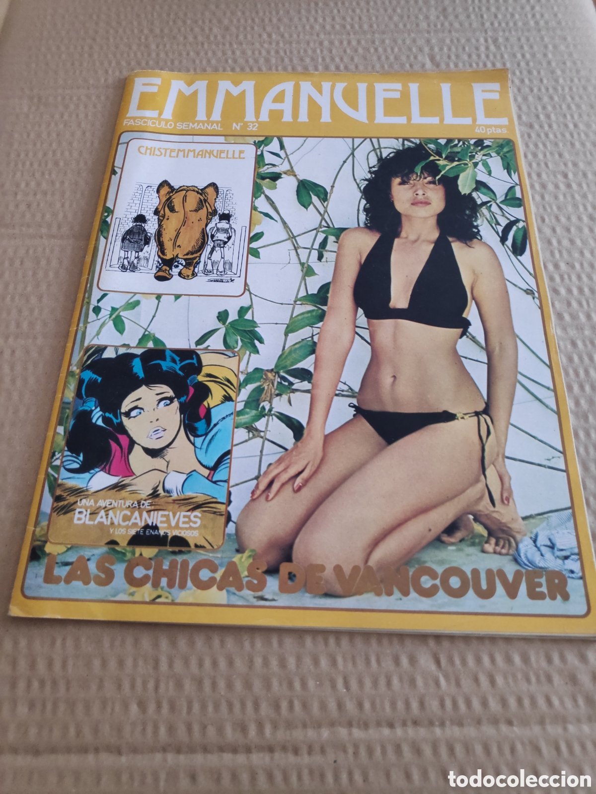Revistas: REVISTA EROTICA EMMANUELLE 32 BLANCANIEVES TRANSICION ADULTOS CHICAS DE VANCOUVER