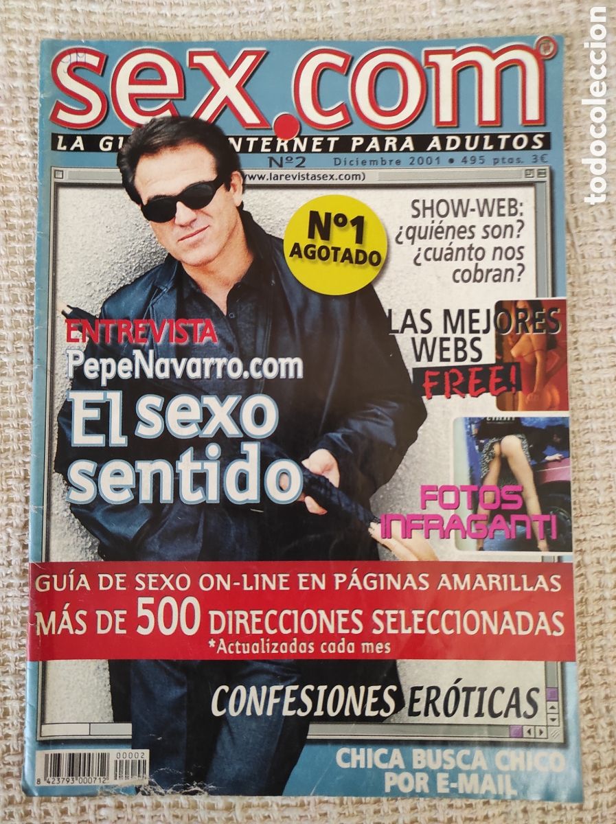 Journals: SEX. COM N&ordm; 2 PEPE NAVARRO ( REVISTAS EROTICAS )
