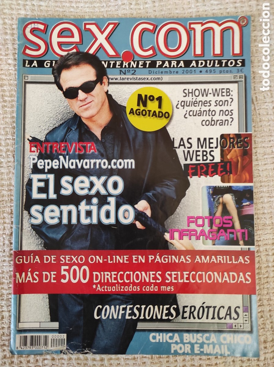 sex. com nº 2 pepe navarro ( revistas eroticas - Compra venta en  todocoleccion