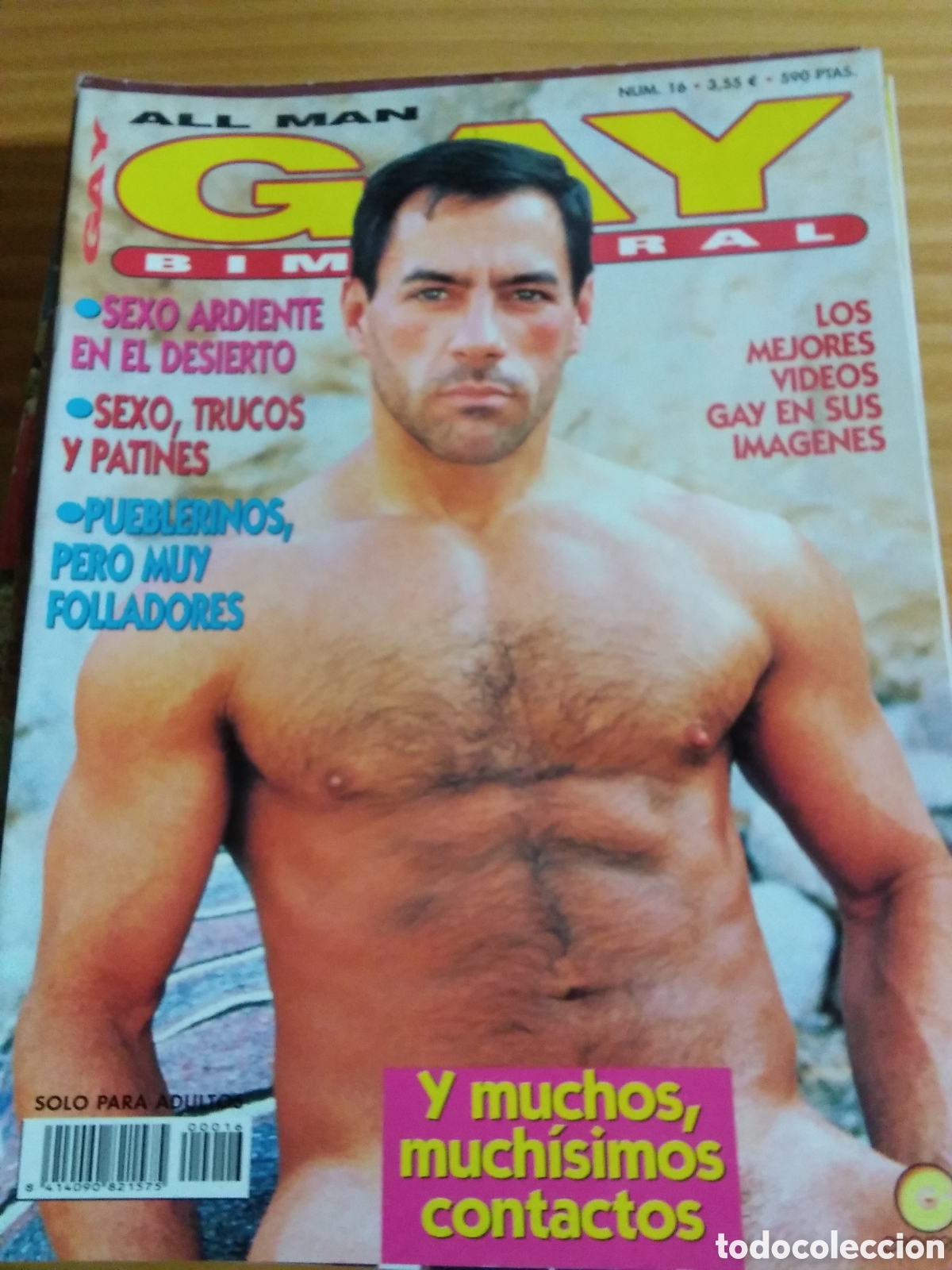 Zeitschriften: Gay bimestral all man revista espa&ntilde;ola desnudos masculinos n&uacute;mero 16