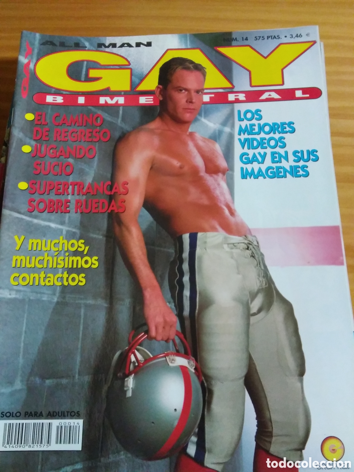 Zeitschriften: Gay bimestral all man revista espa&ntilde;ola desnudos masculinos n&uacute;mero 14