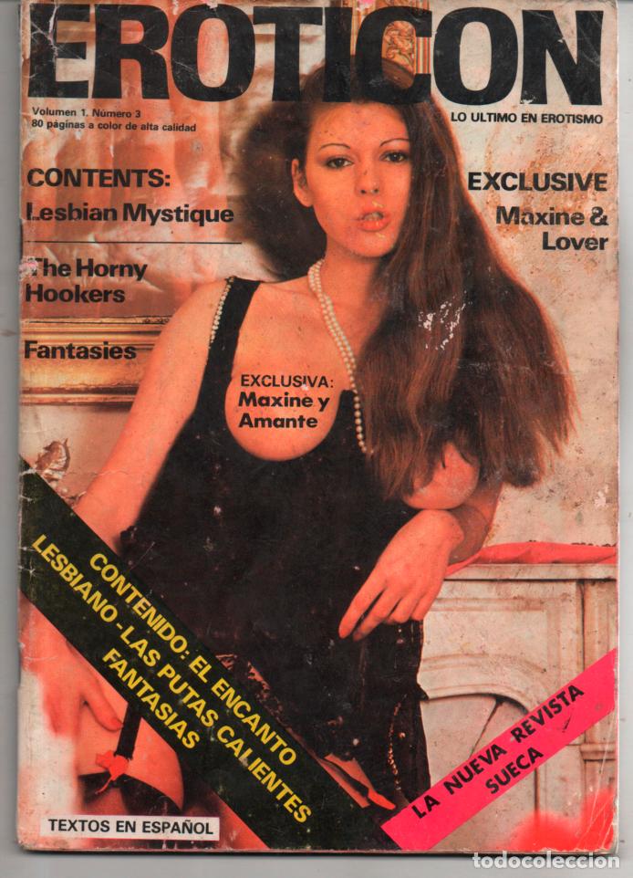 Revistas: EROTICON VOL 1 NUMERO 3 . REVISTA PORNO ADULTOS.