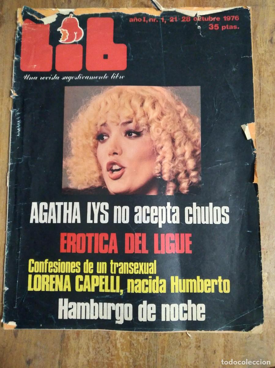 Zeitschriften: Revista LIB Ano 1 N&deg;1-Como se aprecia en las fotos-porno erotico adulto-