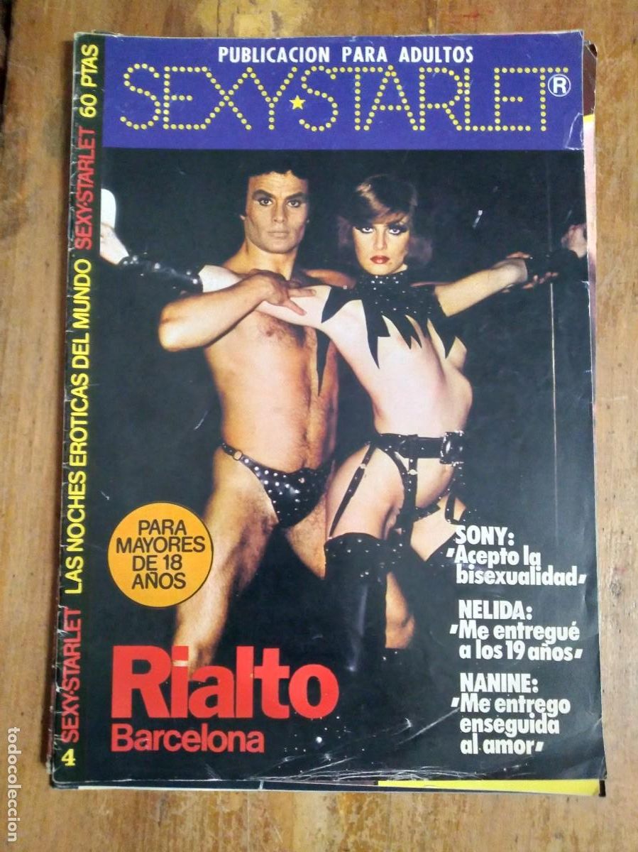 Revistas: Revista Sexy Starled-Rialto Barcelona-Erotico para adultos-