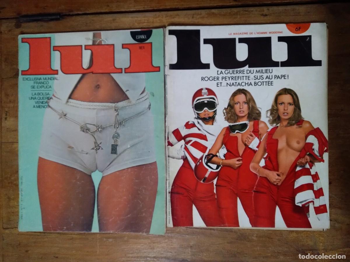 Zeitschriften: Lote 2 Revistas Lui-1 Espa&ntilde;ol a&ntilde;o1 n&deg;9 1 Francesa n&deg;146 a&ntilde;o 1979-Reviste erotica para adultos-