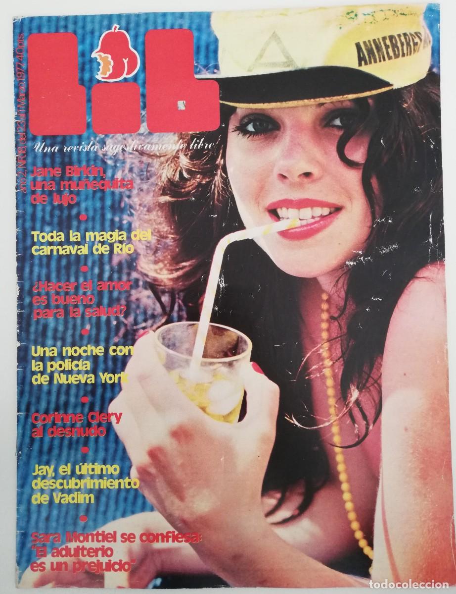 Zeitschriften: Revista LIB n&ordm; 18 Corinne Clery Sara Montiel Jane Birkin Guillermina Motta Angela Jay Vadim Er&oacute;tica