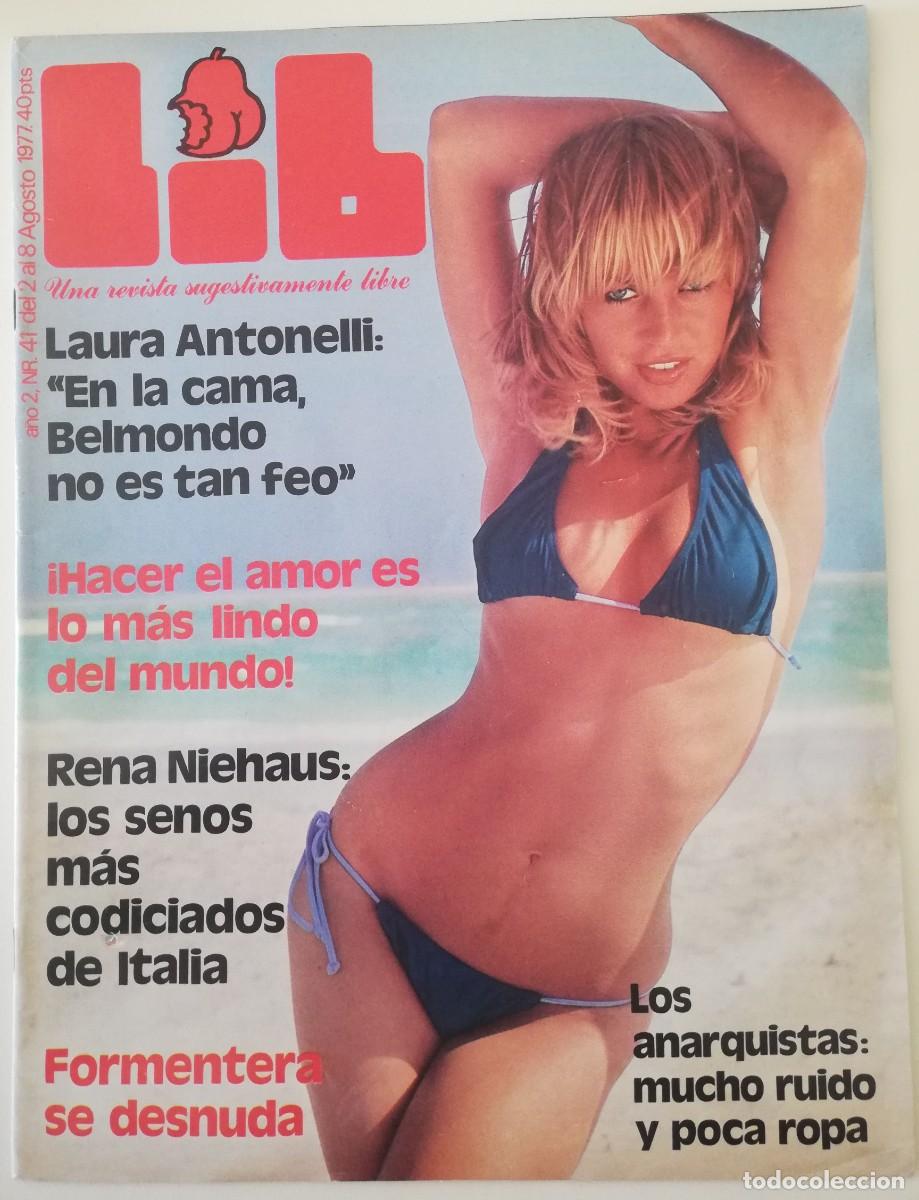 Journals: Revista LIB n&ordm;41 Laura Antonelli Rena Niehaus Rosa Valenty Francisco Rabal Formentera Destape Er&oacute;tic