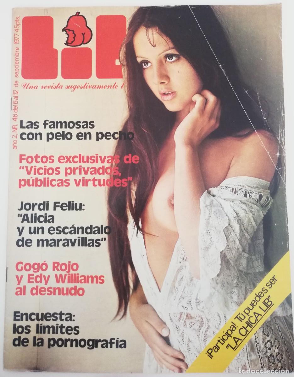 Journals: Revista LIB n&ordm; 46 Gog&oacute; Rojo Nuria Feli&uacute; Edy Williams Mireia Ros Travestis Marlene Dietrich Destape