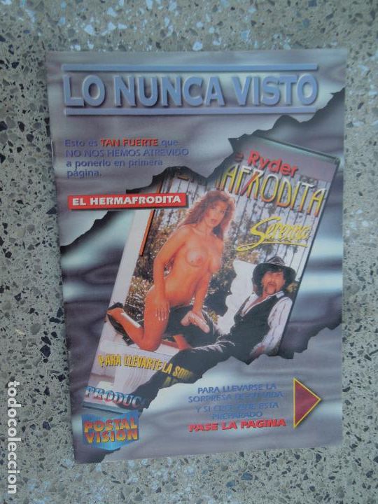 Riviste: POSTAL VISION - EL HEMAFRODITA - CATALOGO PORNO MAYORES DE 18 A&Ntilde;OS