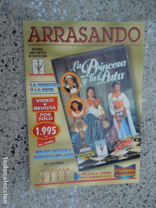 Riviste: POSTAL VISION -LA PRINCESA Y LA PUTA - CATALOGO PORNO - MAYORES DE 18 A&Ntilde;OS