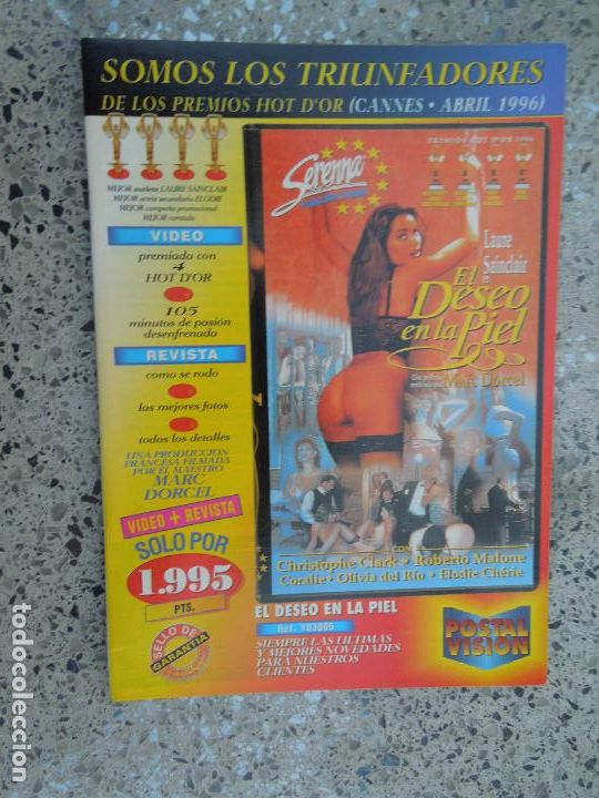 Journals: POSTAL VISION - EL DESEO EN LA PIEL - CATALOGO PORNO MAYORES DE 18 A&Ntilde;OS