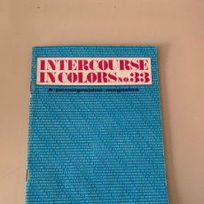 Revistas: INTERCOURSE IN COLORS NO.33 TAABO-TRYK NORDISK BLADCENTRAL A/S. Lote 402194714