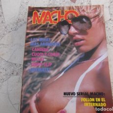Revistas: MACHO VOL.7 Nº 75,ALBUM MACHO,CANDIDA, CUQUI COQUI, MI LAI, CINDY SLIP, SOLO PARA ADULTOS. Lote 402201224
