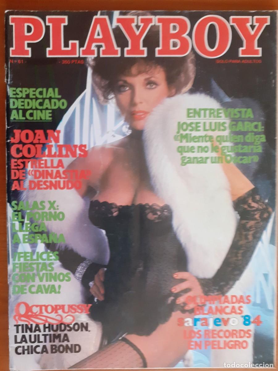 revista playboy nº 51. joan collins. josé luís - Acheter Magazines pour  adultes sur todocoleccion