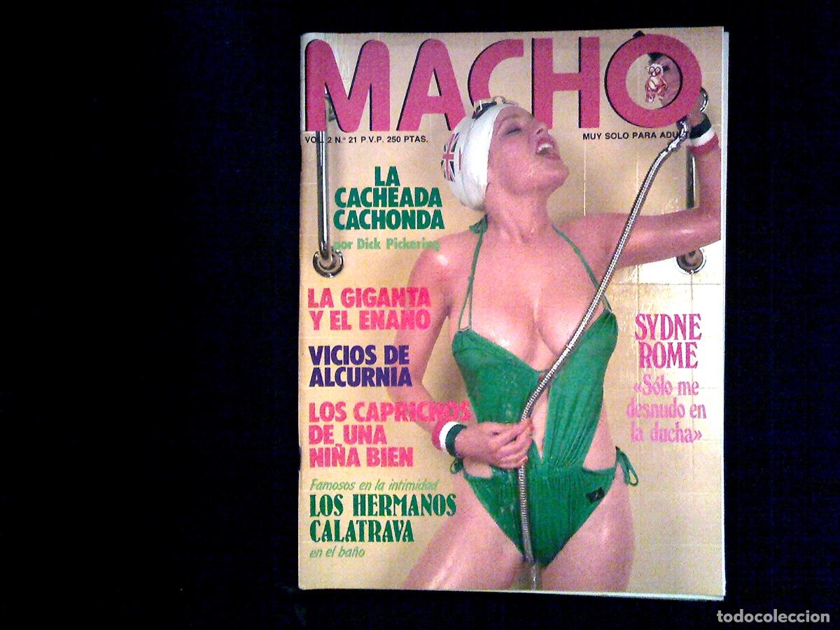 Zeitschriften: Revista para adultos MACHO N&ordm; 21 con poster desplegable . Los hermanos Calatrava