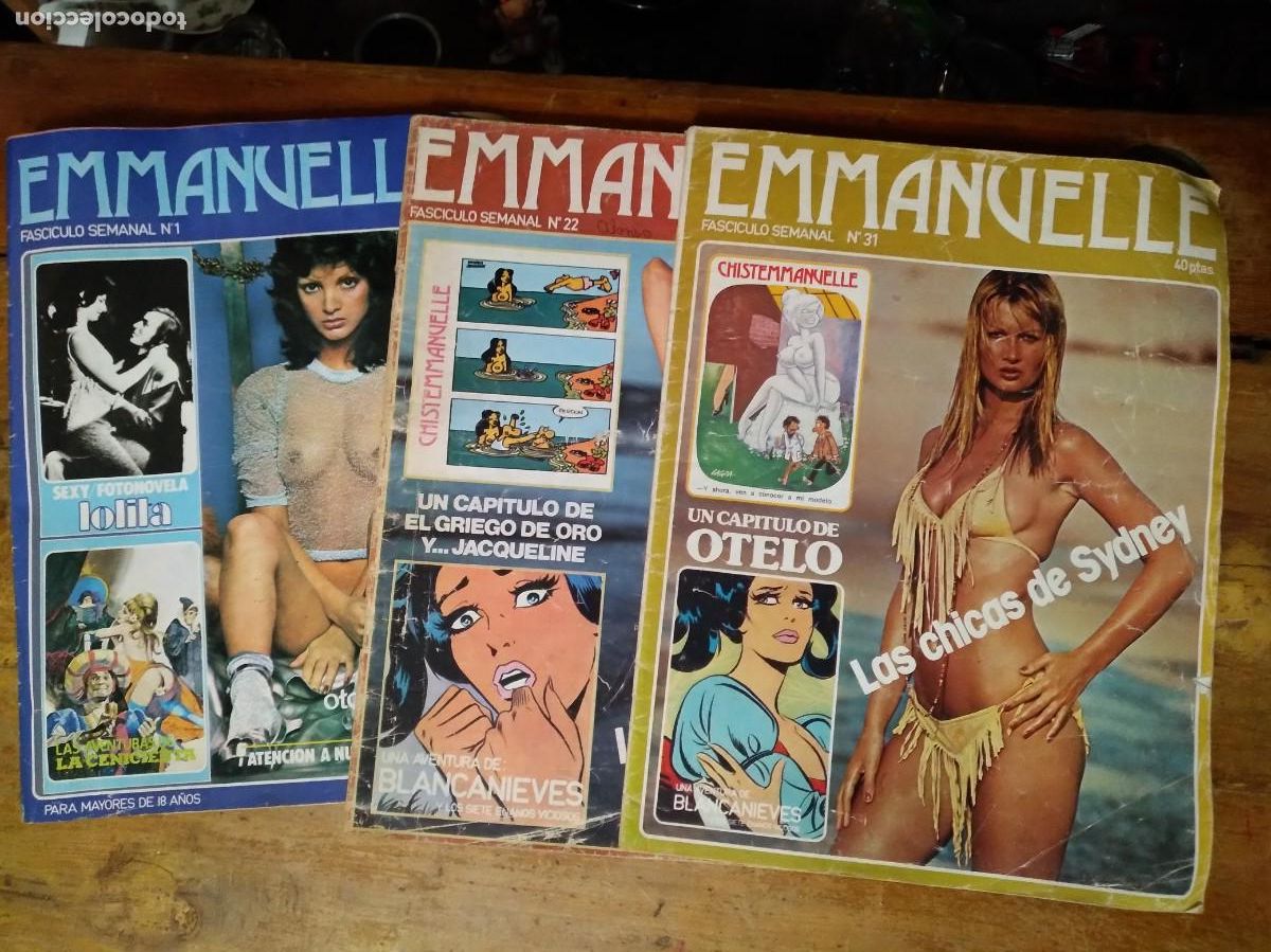 Revistas: Emmanuelle Ns&deg; 1/22/31 Revista para adultos