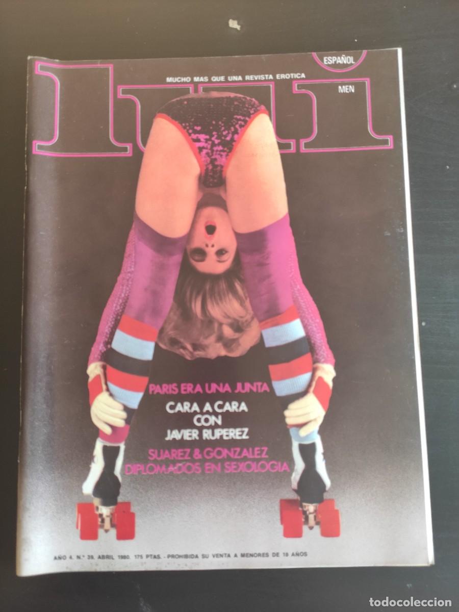 Zeitschriften: REVISTA LUI MEN. N&ordm; 39. A&Ntilde;O 1980. REVISTA PARA ADULTOS.
