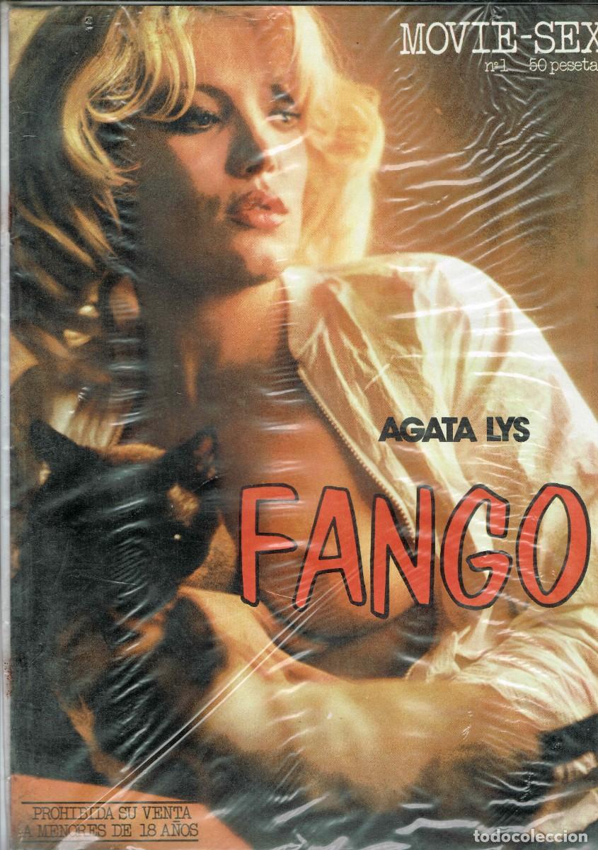 Riviste: Revista Erotica MOVIE-SEX N&ordm; 1.- 1976. AGATA LYS, FANGO. (Sin abrir).