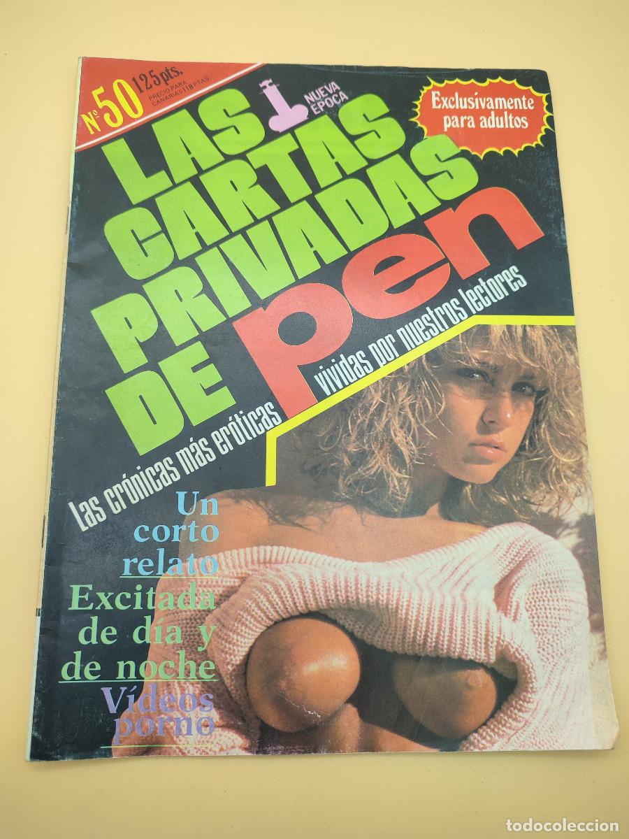 Revistas: REVISTA LAS CARTAS PRIVADAS DE PEN. N&ordm;50. REVISTA EROTICA SOLO PARA ADULTOS. A&Ntilde;OS 80