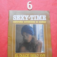 Revistas: REVISTA SEXY TIME Nº 6 SOLO PARA ADULTOS