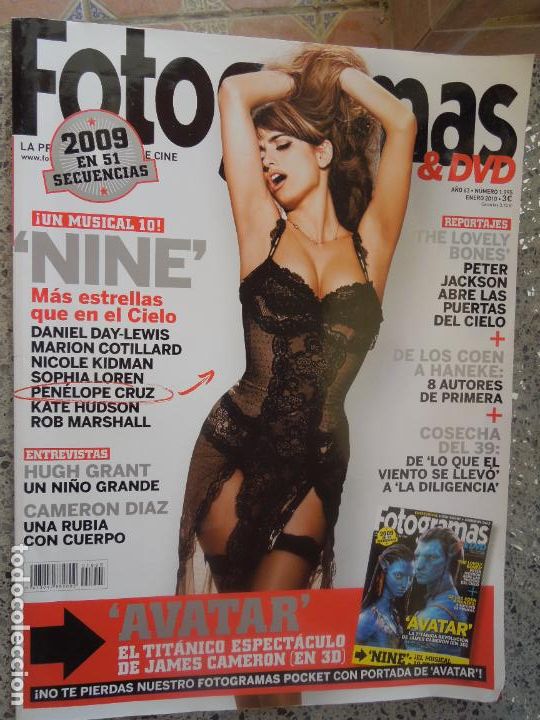 Journals: FOTOGRAMAS REVISTA N&ordm; 1995- ENERO 2010. PORTADA PENELOPE CRUZ