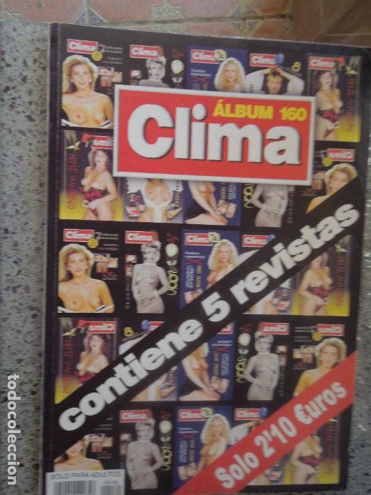 Zeitschriften: CLIMA ALBUM PORNO-EROTICO PARA ADULTOS N&ordm; 160 - 4 REVISTAS -1289-1290-1291-1292
