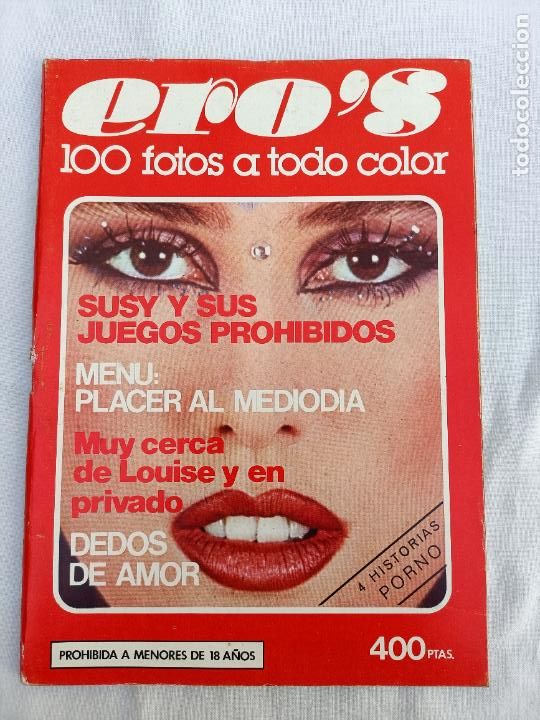 Zeitschriften: ERO'S 100 FOTOS A TODO COLOR. 4 HISTORIAS PORNO. ADULTOS. ADULTOS. PORNO. EROTICA.