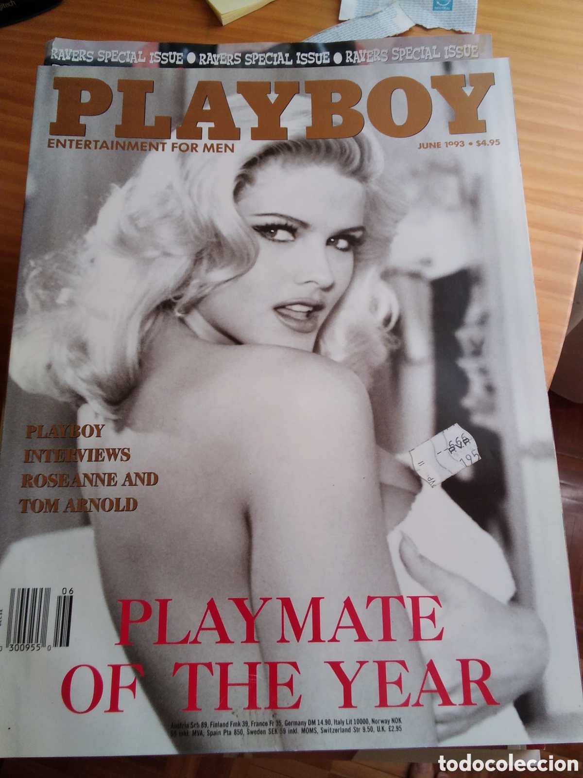 Zeitschriften: Playboy americano mensual revista erotica desnudos de mujer 1993 junio Anna Nicole Smith