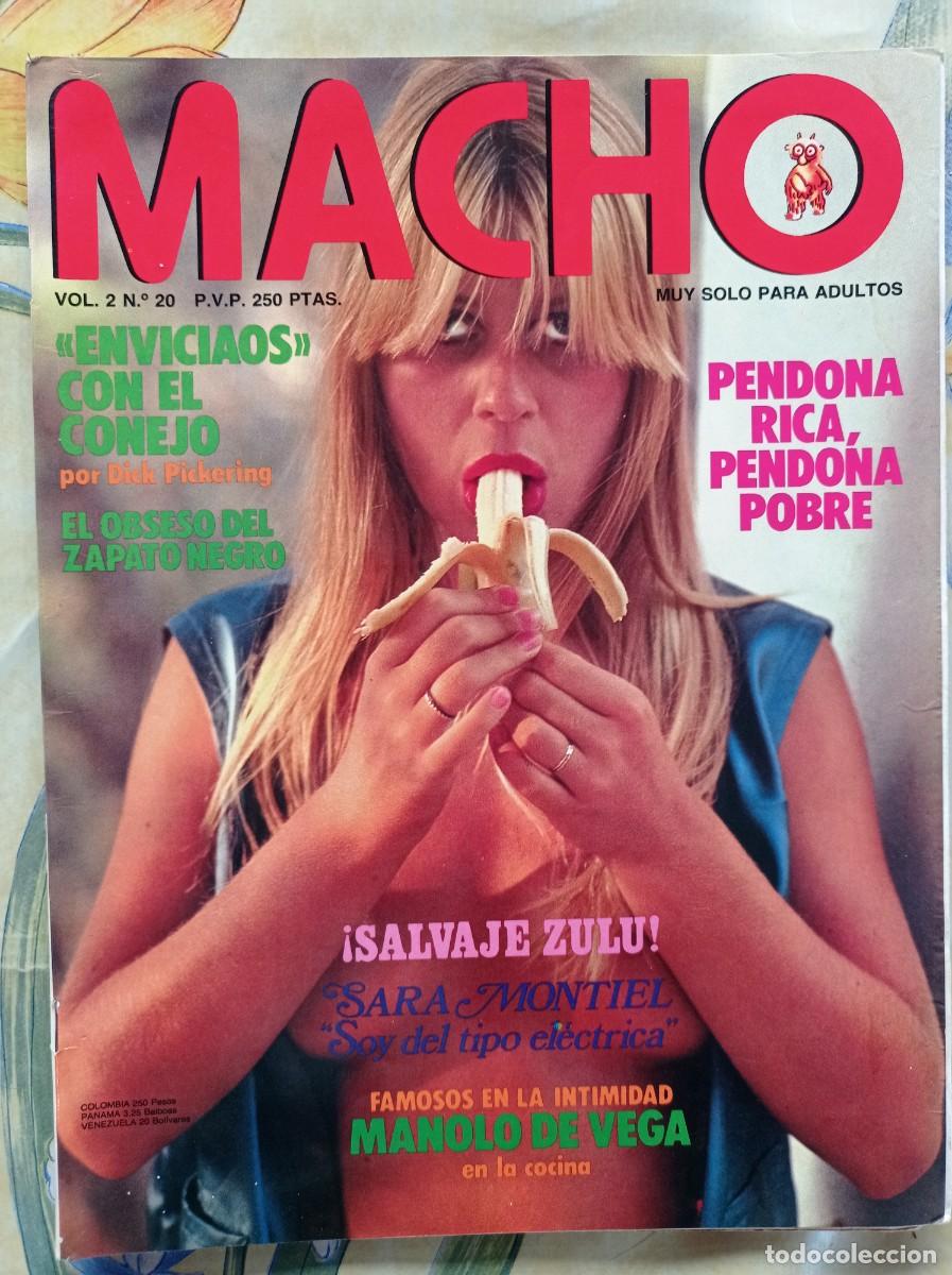 Magazines: REVISTA EROTICA MACHO VOL 2 N&ordm; 20 / SARA MONTIEL, MANOLO DE VEGA, MANOLITO ROYO