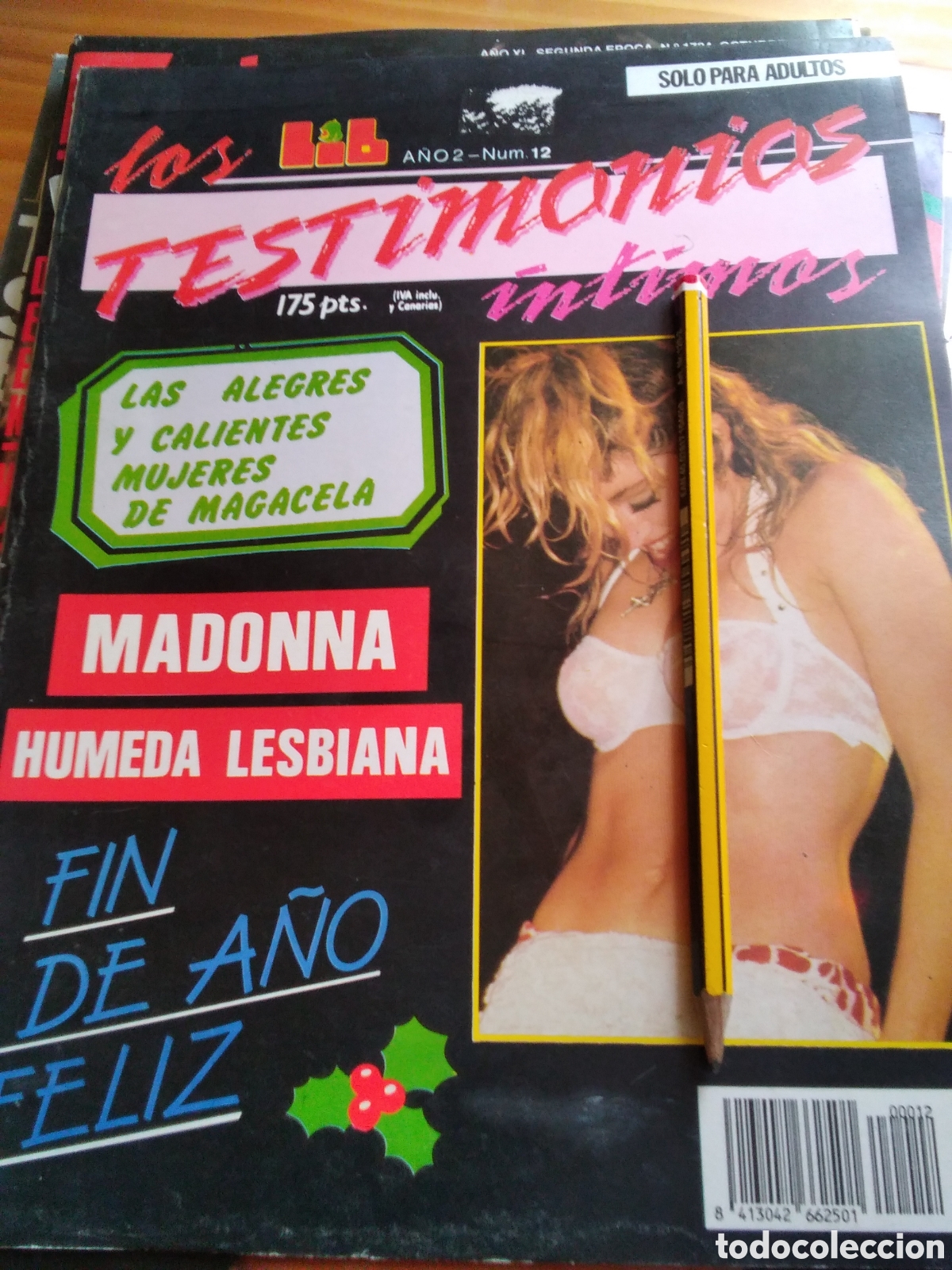 Riviste: Lib revista erotica desnudos de mujer Madonna