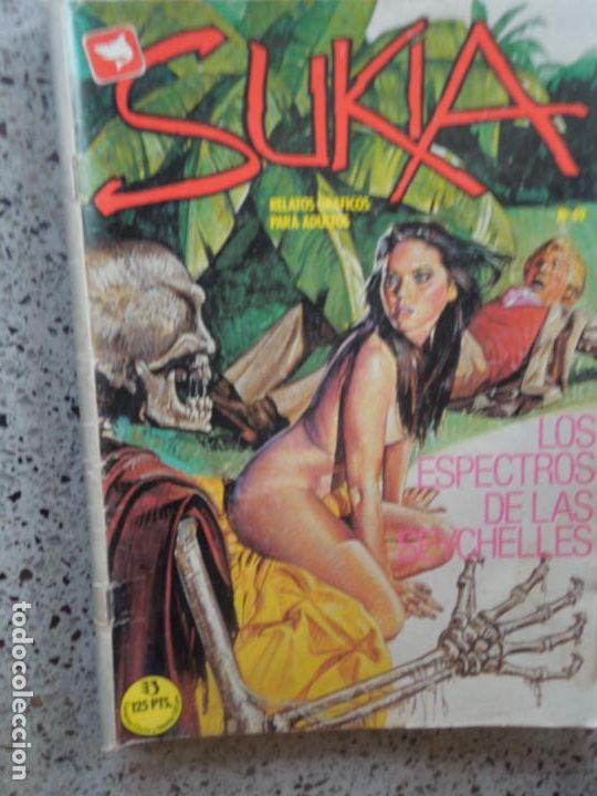 Zeitschriften: SUKIA N&ordm; 49 - LOS ESPECTROS DE LAS SEYCHELLES - COMIC PARA ADULTOS