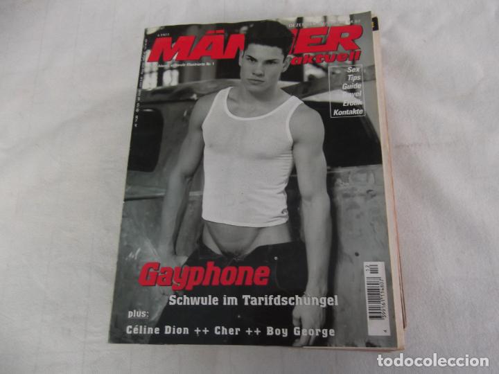 Magazines: manner n&ordm;12 dezenber 1998, gay erotica,alemana.solo para adultos,