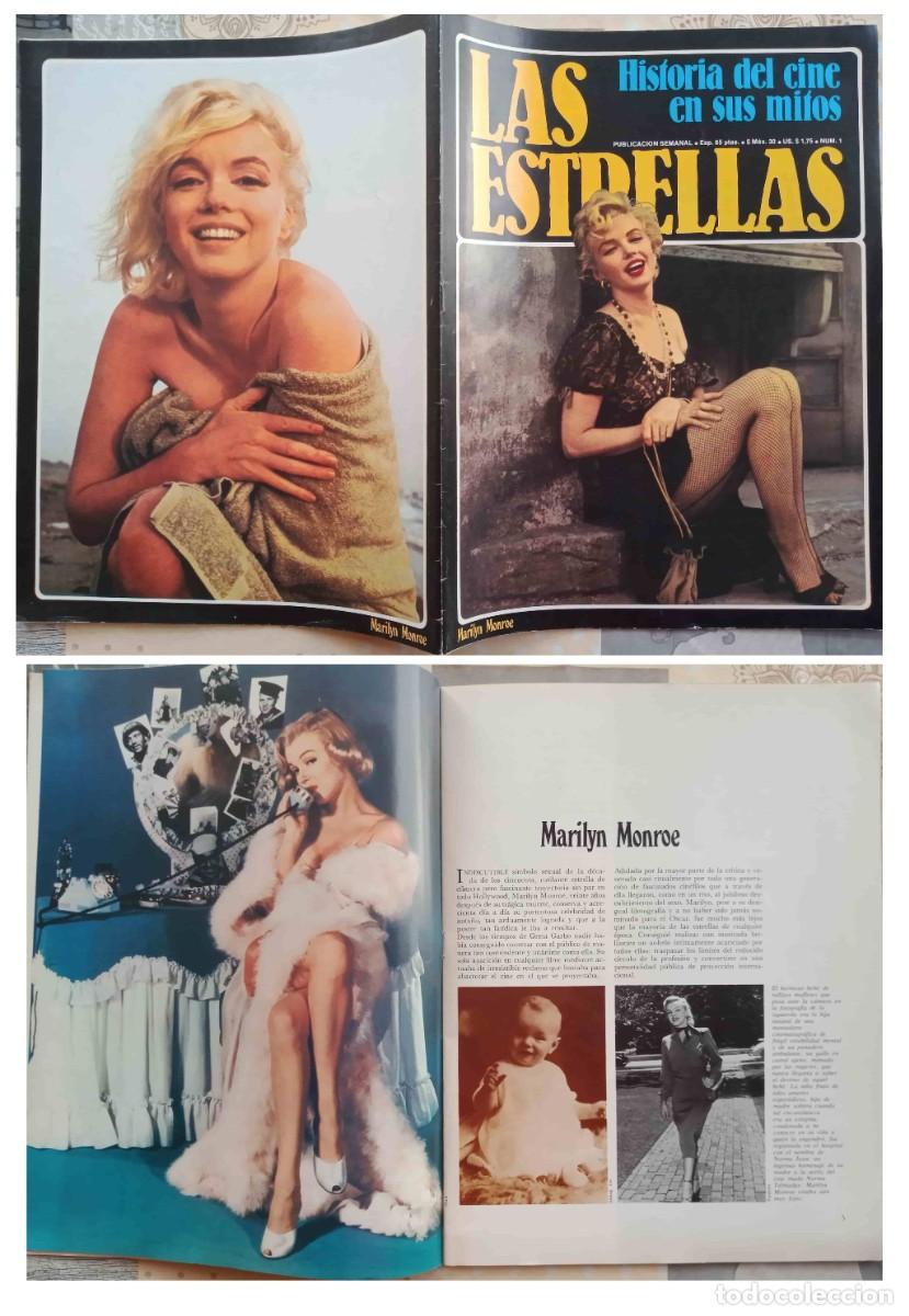 Journals: 3 Revistas de cine y Playboy de MARILYN MONROE de los a&ntilde;os 1980 y 1992