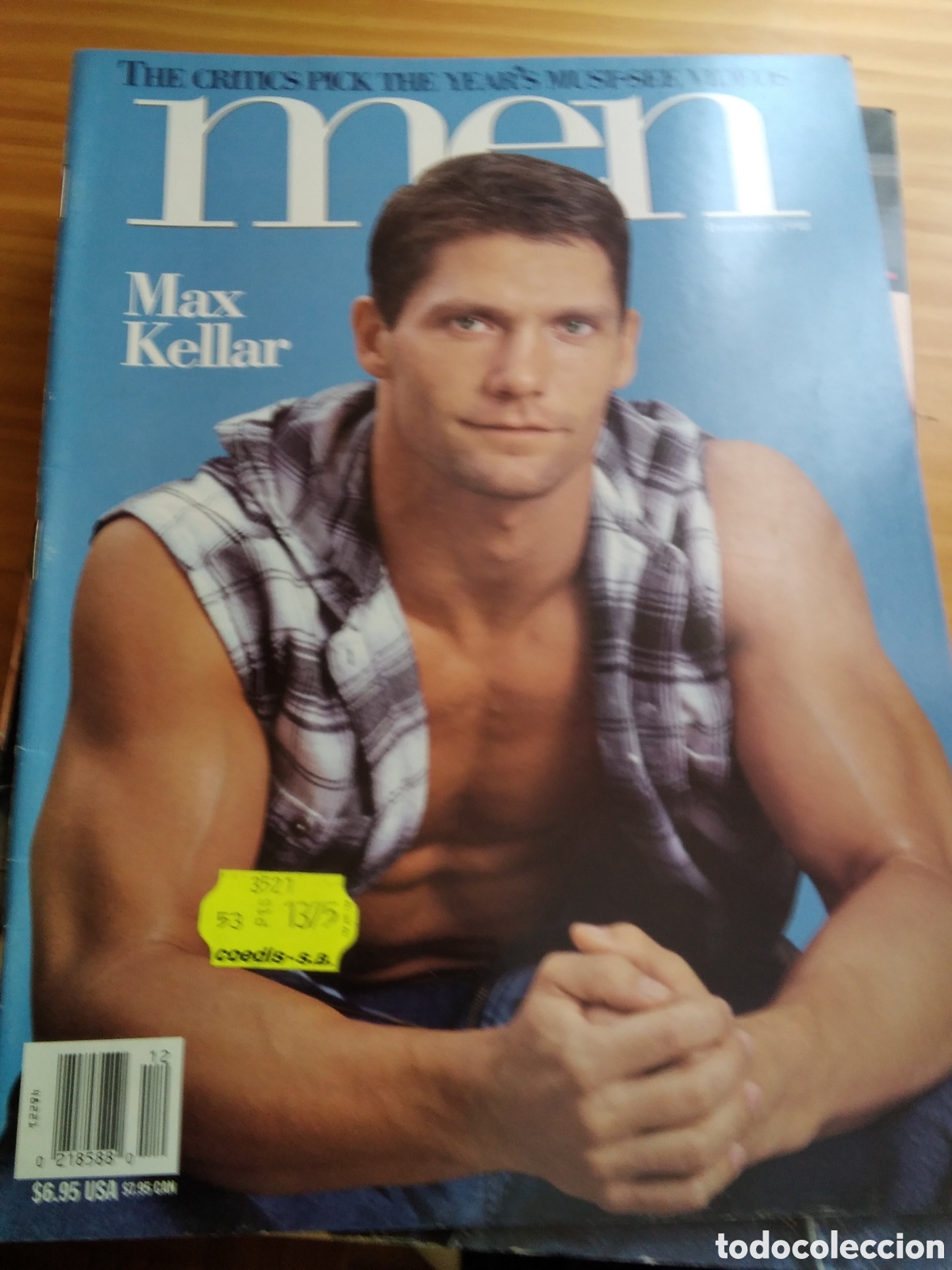 Journals: Men revista erotica americana desnudos masculinos 1998 diciembre M&aacute;x Kellar