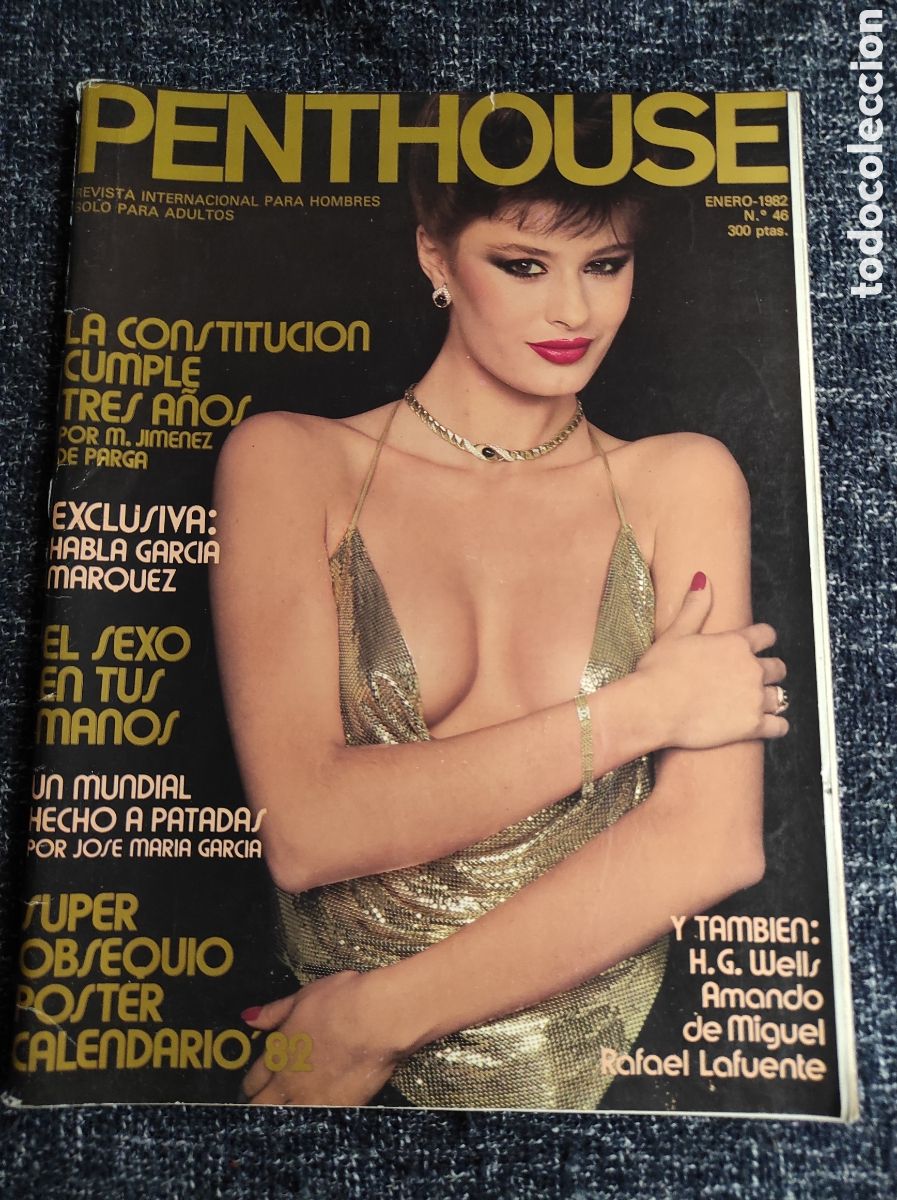 Journals: PENTHOUSE N&ordm; 46 ENERO 1982 SIMONETTA TRADI - CONTIENE SUPLEMENTO POSTER GIGANTE