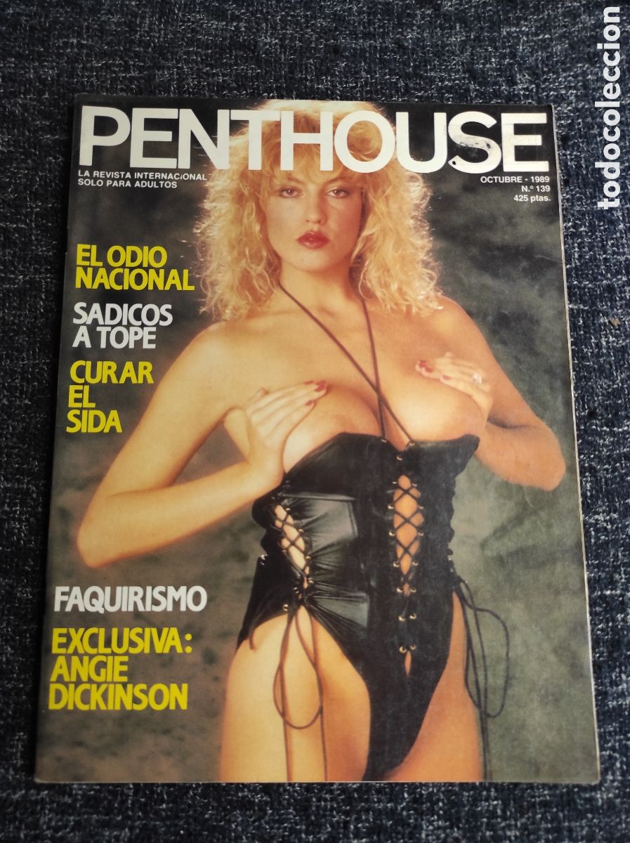 Journals: PENTHOUSE N&ordm; 139 OCTUBRE 1989 - ANGIE DICKINSON