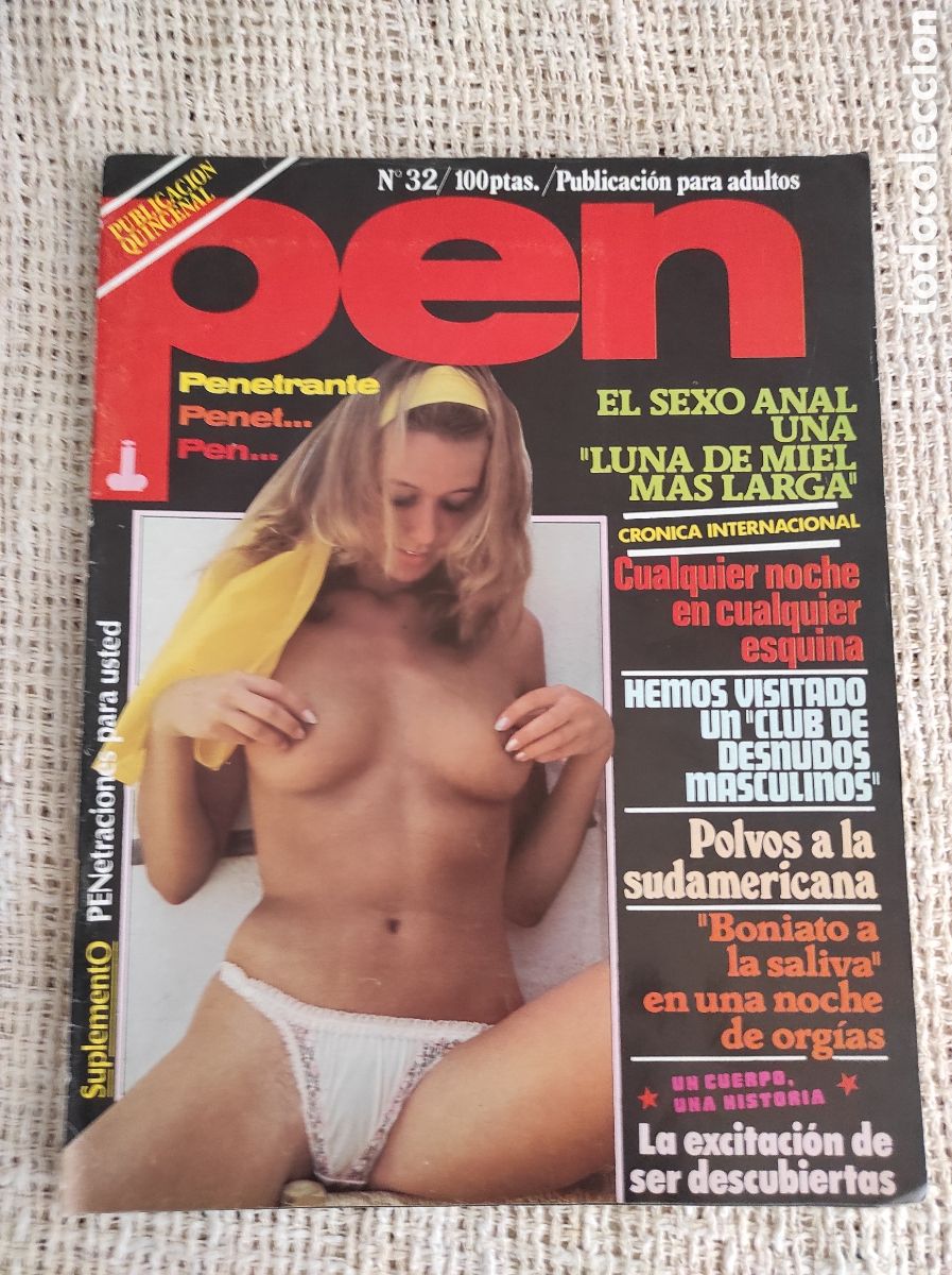 Journals: PEN N&ordm; 32 JANE WARNER, SUSANA ESTRADA, DIBUJOS DE VALERIA MORICONI A&Ntilde;OS 80 ( PRIMERA EPOCA )