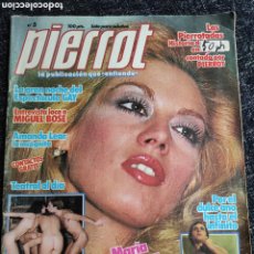 Revistas: PIERROT Nº 5 MIGUEL BOSE, MARIA JIMENEZ REVISTA EROTICA VINTAGE DE LOS AÑOS 70-80