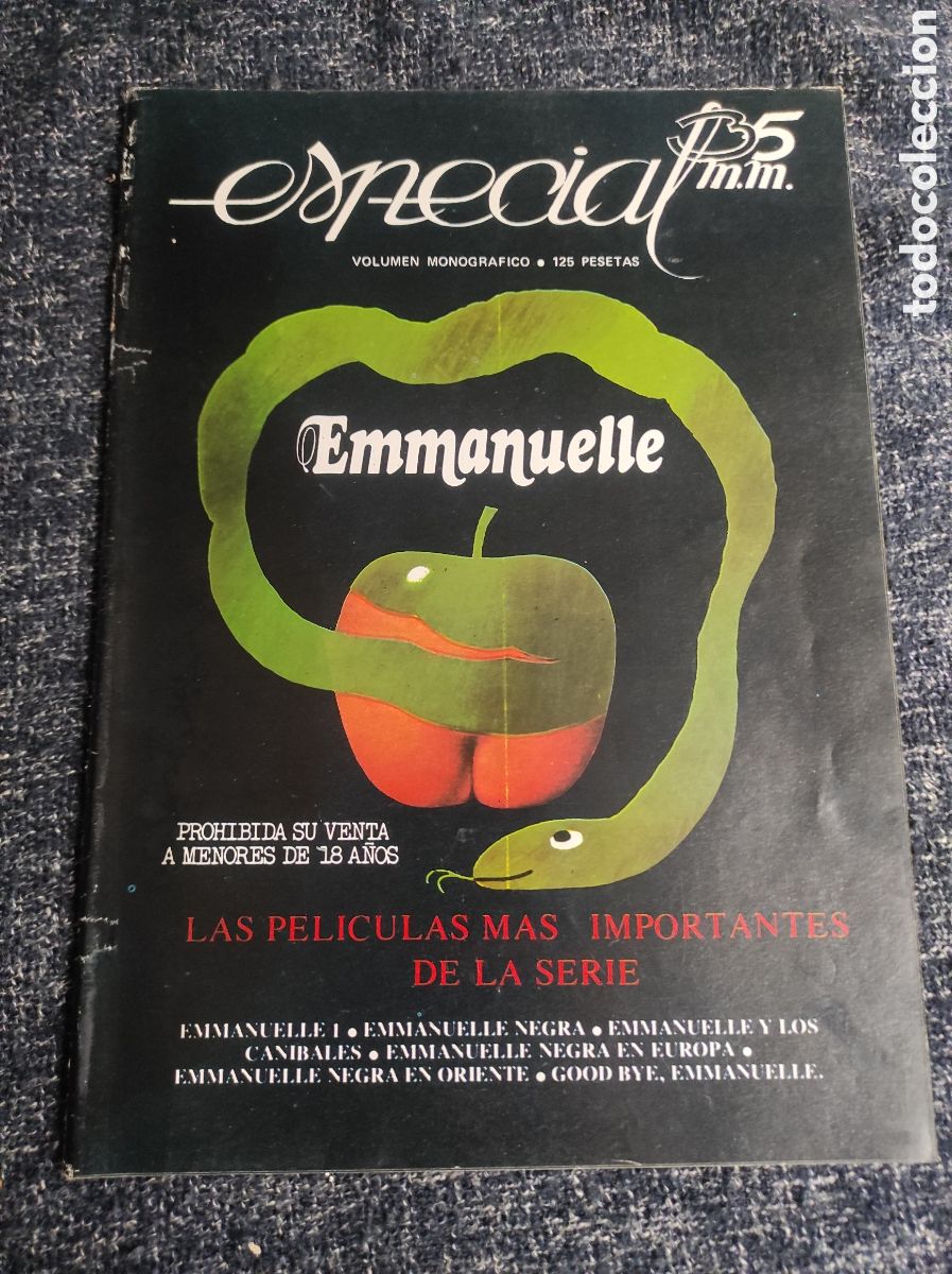 Zeitschriften: ESPECIAL 35 MM EMMANUELLE- SYLVIA KRISTEL , JUST JAECKIN NEGRA, AJITA WILSON, LAURA GEMSER
