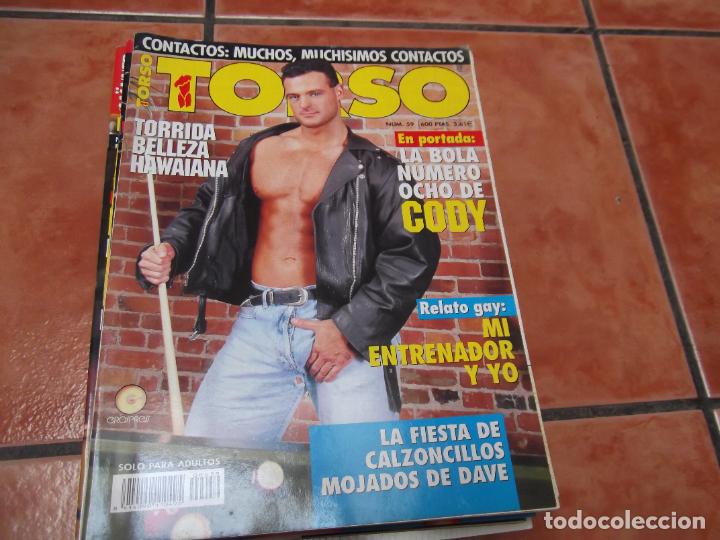 Magazines: TORSO 59. LA FIESTA DE CALZONCILLOS MOJADOS DE DAVE. ADULTOS. GAY