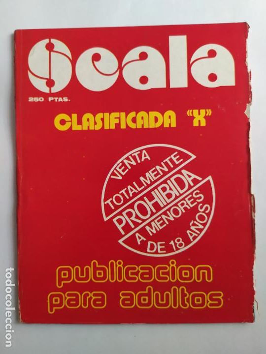 Revistas: SCALA CLASIFICADA X. REVISTA EROTICA SOLO ADULTOS