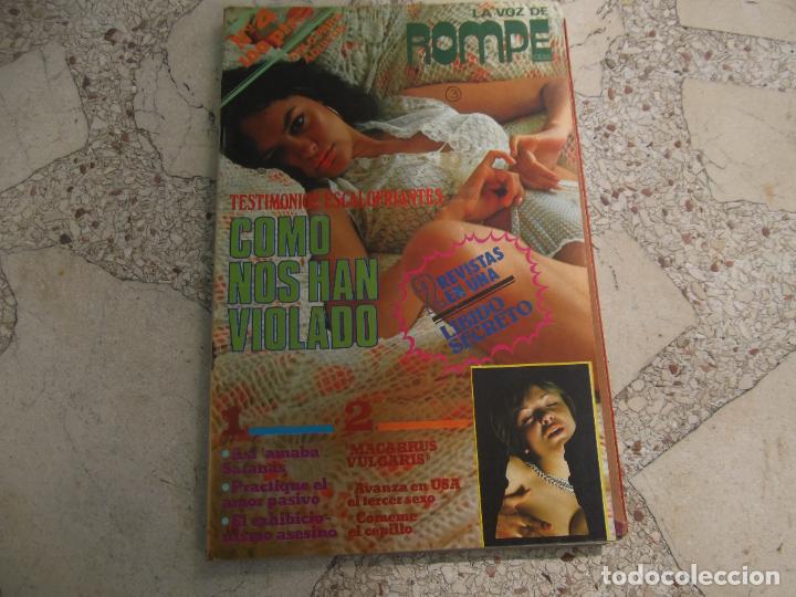 Magazines: la voz de rompeolas n&ordm; 4, revista erotica porno solo para adultos espa&ntilde;ola,
