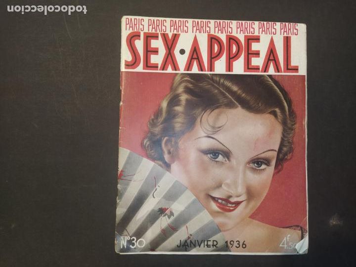 Zeitschriften: PARIS SEX APPEAL-NUMERO 30 A&Ntilde;O 1936-REVISTA ANTIGUA EROTICA-FOTOS DESNUDOS-VER FOTOS-(K-10.860)