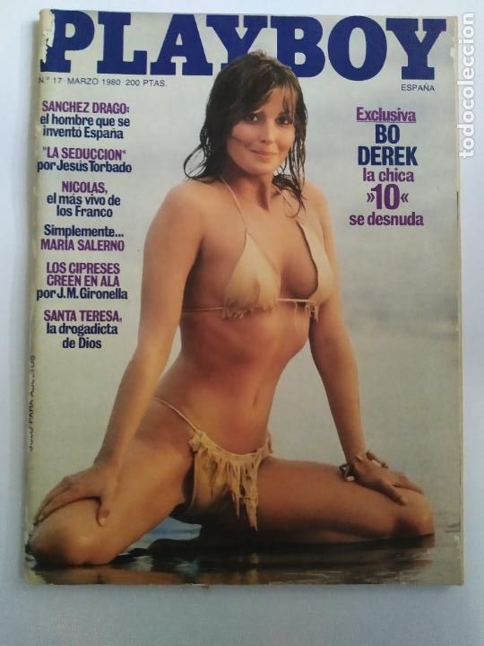 Revistas: PLAYBOY N&ordm; 17 MARZO 1980 BO DEREK, MARIA SALERNO, HENRIETTE ALLAIS