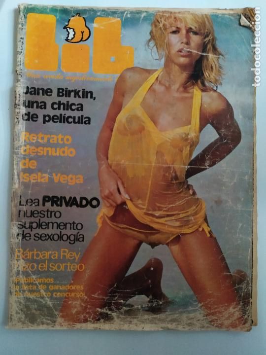 Revistas: LIB N.&ordm; 32 JANE BIRKIN, ISELA VEGA, BARBARA REY. REVISTA EROTICA ADULTOS.